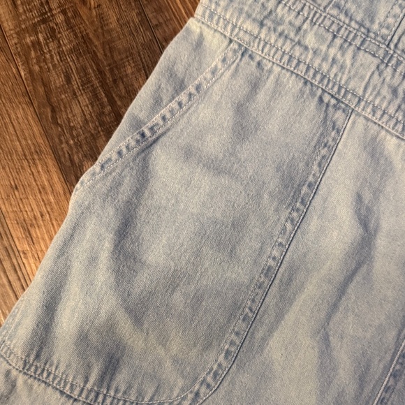 Comfortable casual size M Japna Light Blue Denim Overalls - Picture 7 of 8